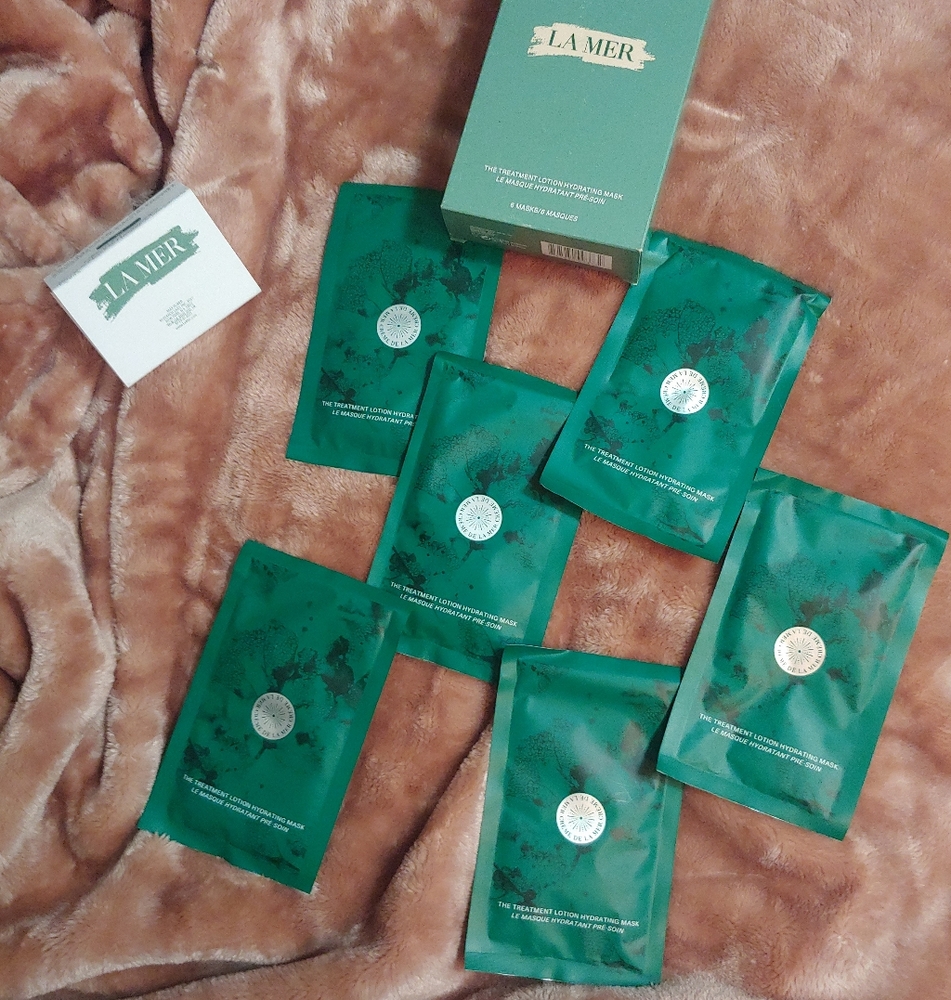 🍏🍇 New 6 La Mer Hydrating Lotion Mask Set 🍇🍏